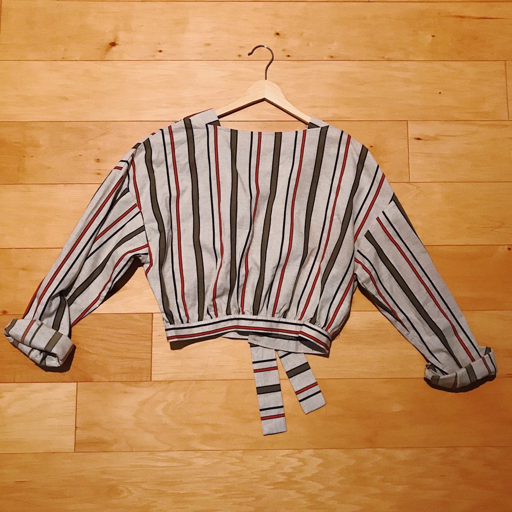 Striped Anthropology blouse